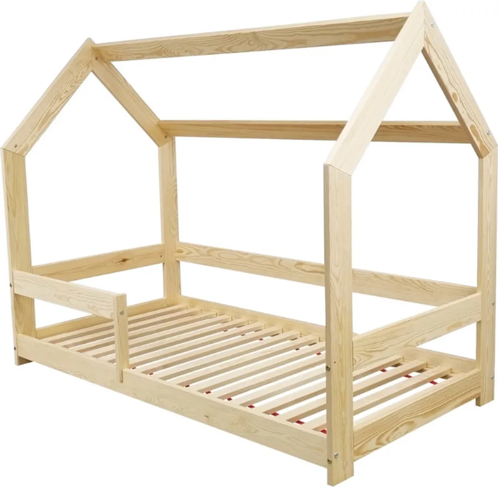 Lit pour enfant 160x80 NeedSleep finition nature bois massif durable