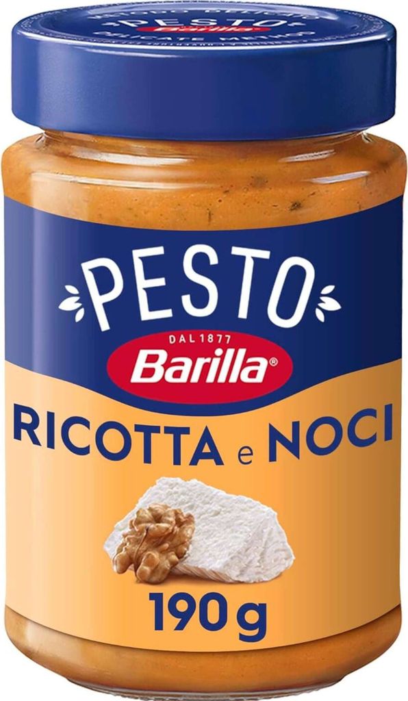 Barilla Pesto Ricotta E Noci 190g Produktbild 