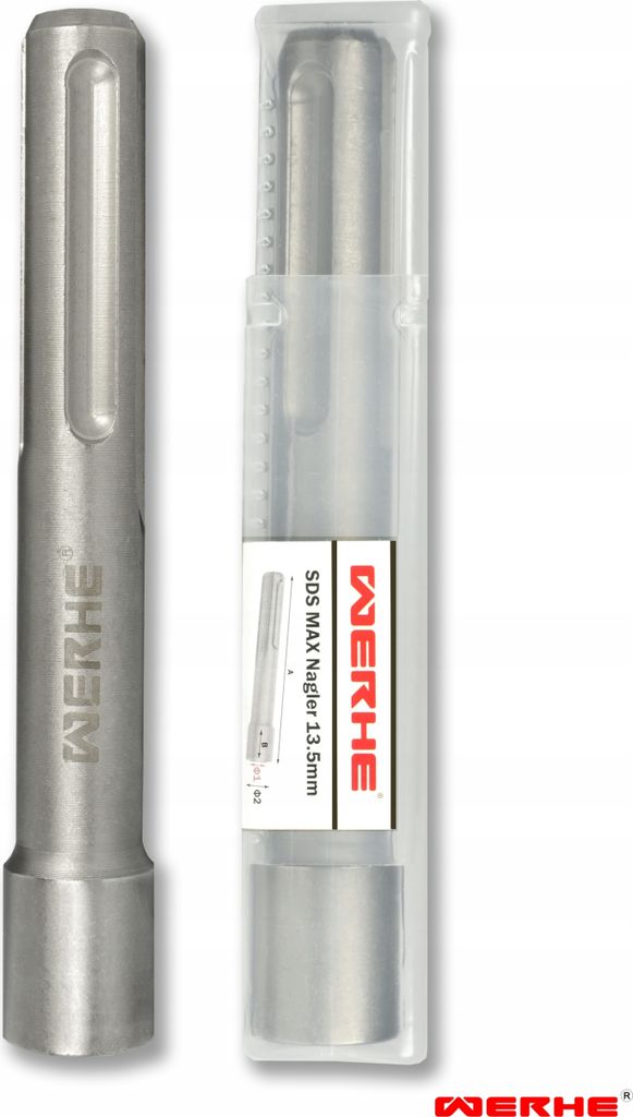 A tool and its packaging are displayed against a white background.