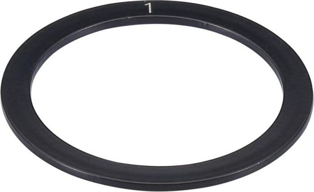 BBB Cycling Spacer für das Tretlager ShimSet BBO-122 Schwarz - präzise Ketten...