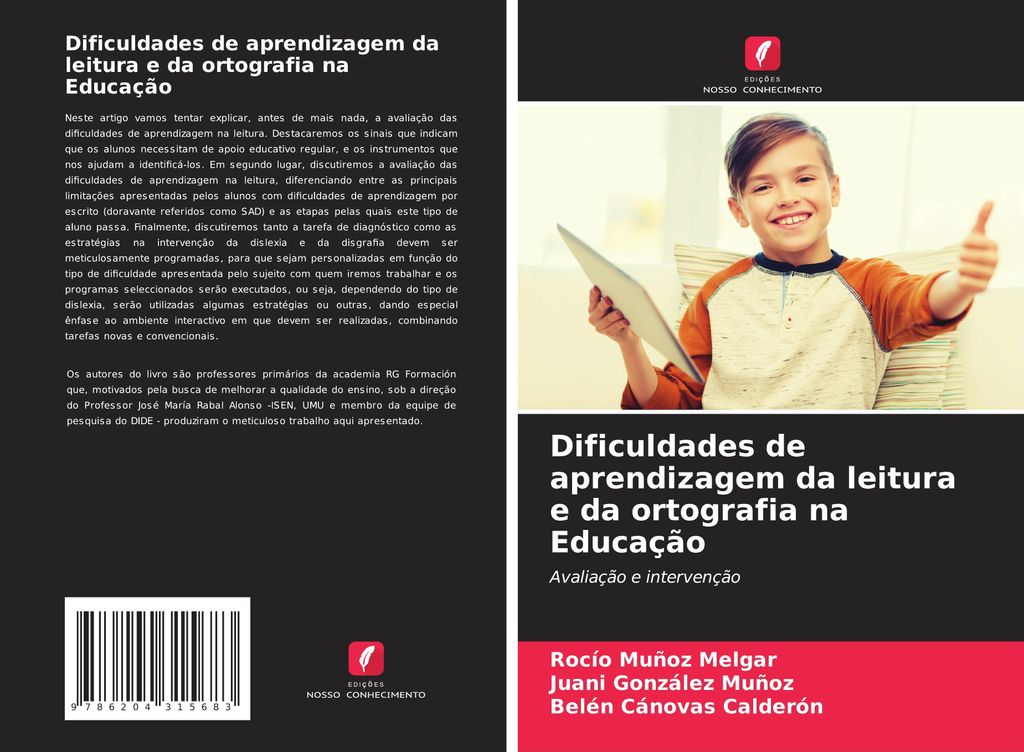 Dificuldades de aprendizagem da leitura e da ortografia na Educação