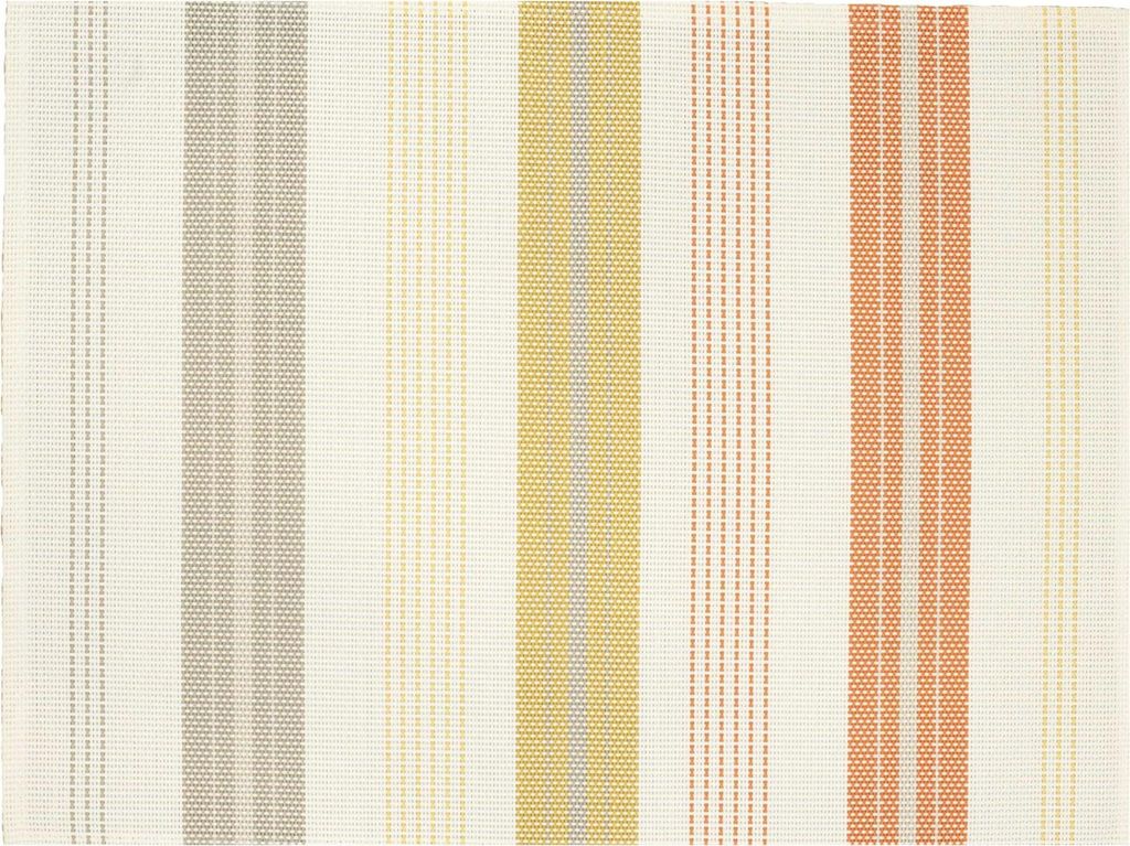 Gestreiftes Platzset aus Polyester mit Kunststoffeffekt