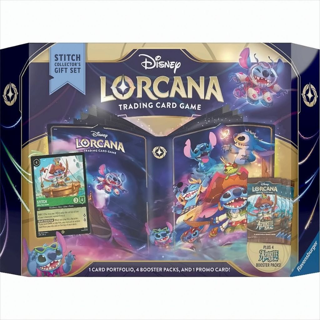 Ravensburger Adventskalender|Ravensburger Disney Lorcana Trading Card Game: Azurite Sea - Stitch Collector's Gift Set (Englisch)