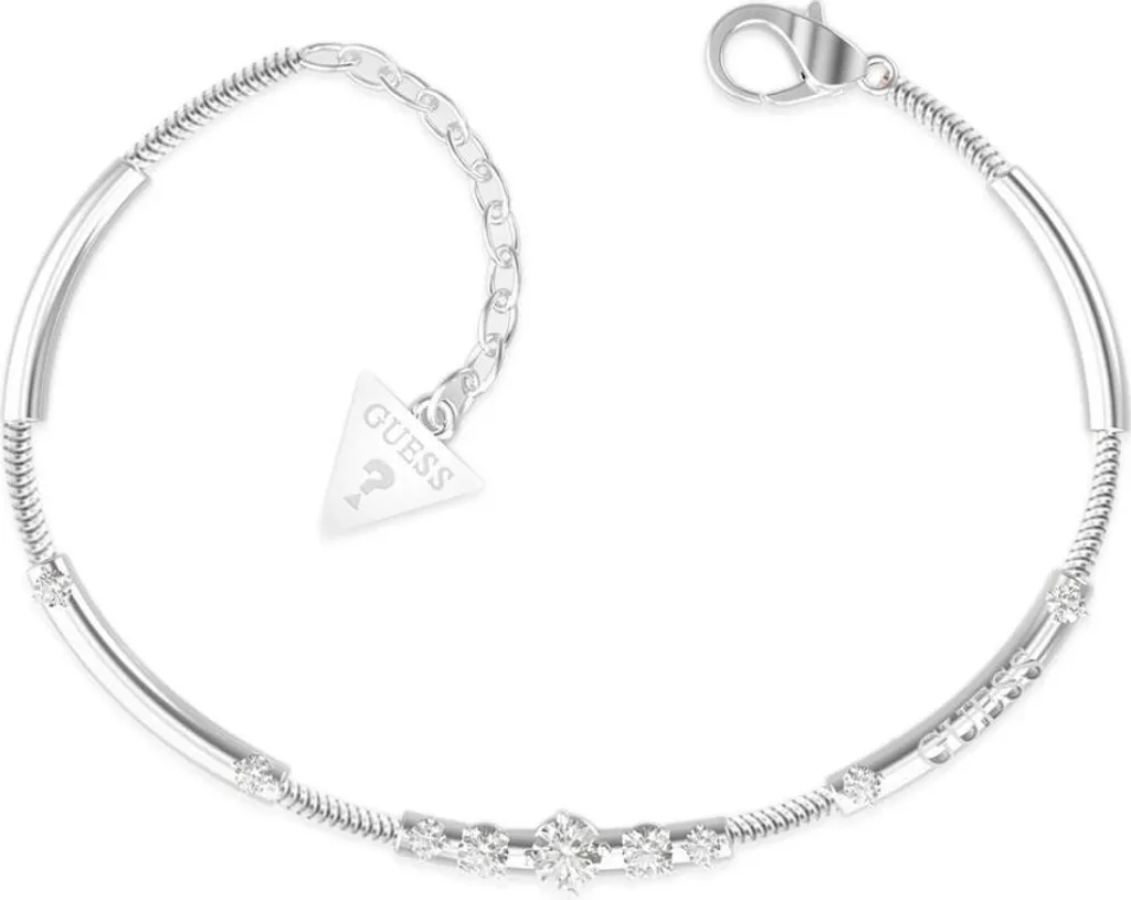 Guess JUBB01407JWRHS Bracciale Silver con Cristalli | Must-Have Donna