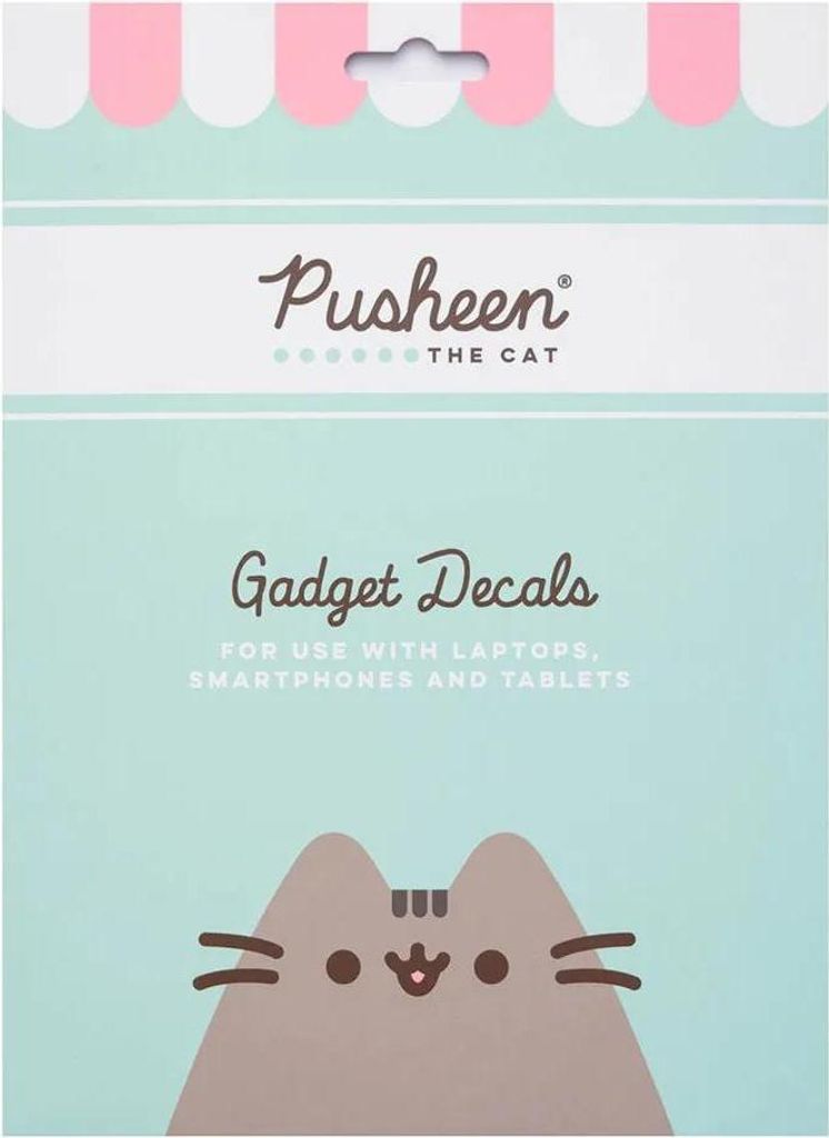 Pusheen - Set von 16 Aufklebern für Laptop / Smartphone aus der Foodie Kollektion