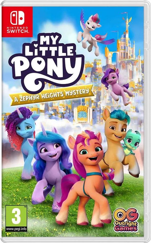 Nintendo Games Switch My Little Pony A Zephyr Heights Mystery Durchsichtig PAL Durchsichtig PAL