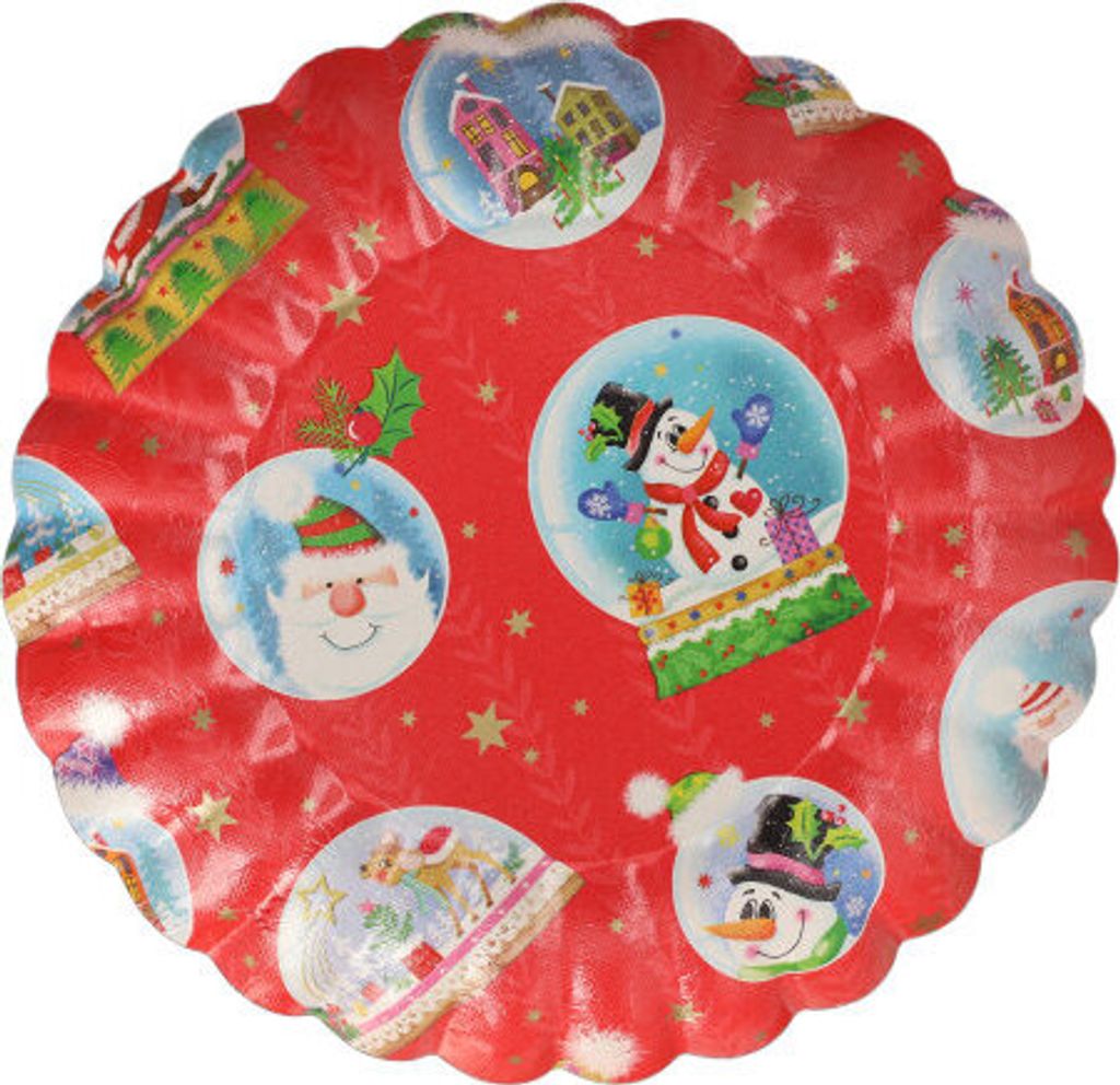 Papstar Weihnachtsteller rund D:25cm Obrázok produktu 4
