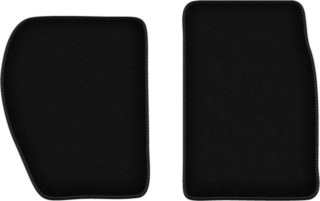 Set Tappetini Anteriori Velluto Nero Land Rover Discovery I 89-98