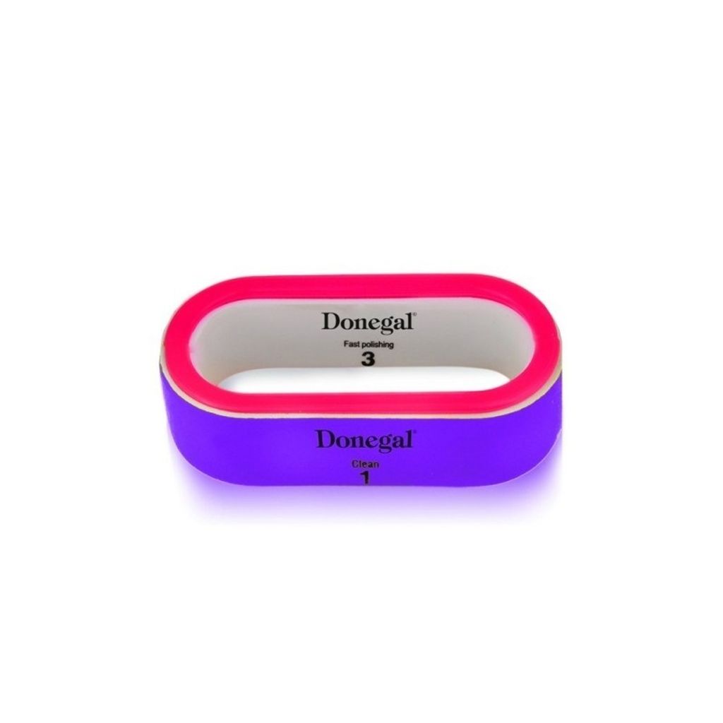 Nagelpolierer Set 3-in-1 für professionelle Maniküre - Donegal Glasschleifer inkl. Körnungen 600/800/3000