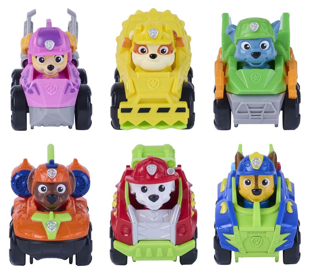 PAW Patrol : Der Dino Film, Pup Squad Racer, Mini Fahrzeug Produktbild 