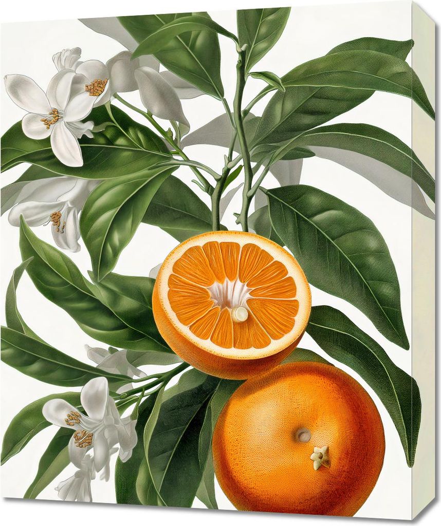 Bild 50x60cm Reife der Orange