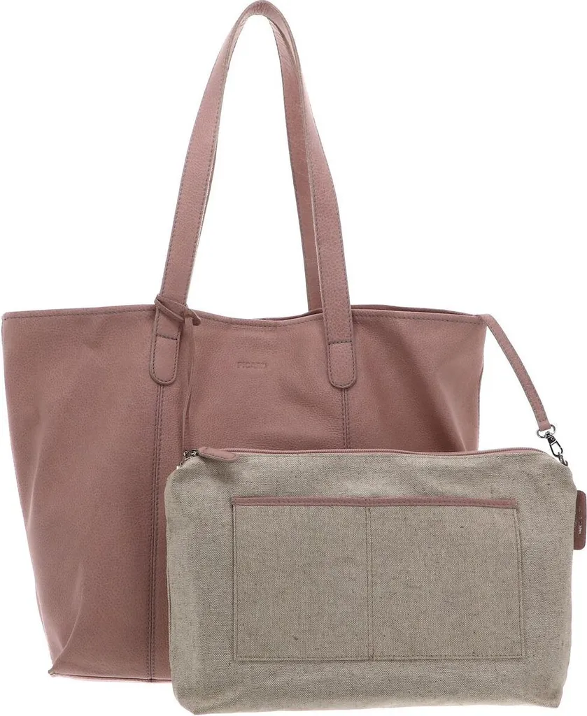 Sac cabas Picard Rosie rose : Grand sac à épaule zippé et sécurisé