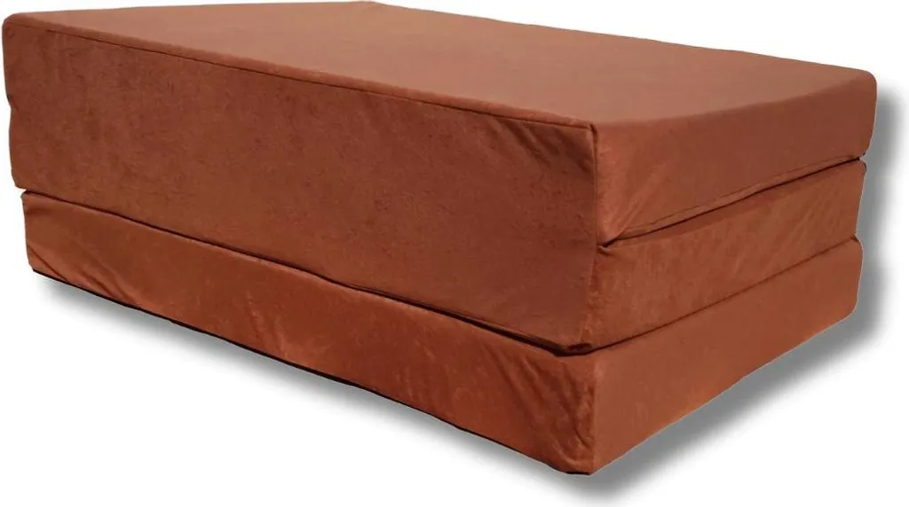 Matelas camping 195x65x8 cm ultra léger et pratique à trois volets - 2