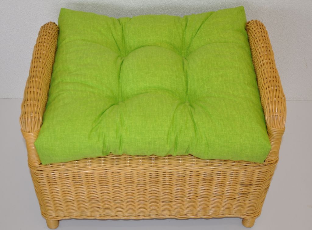 - Polster / Kissen / Ersatzpolster für Rattan Ohrensessel / Produktbild 