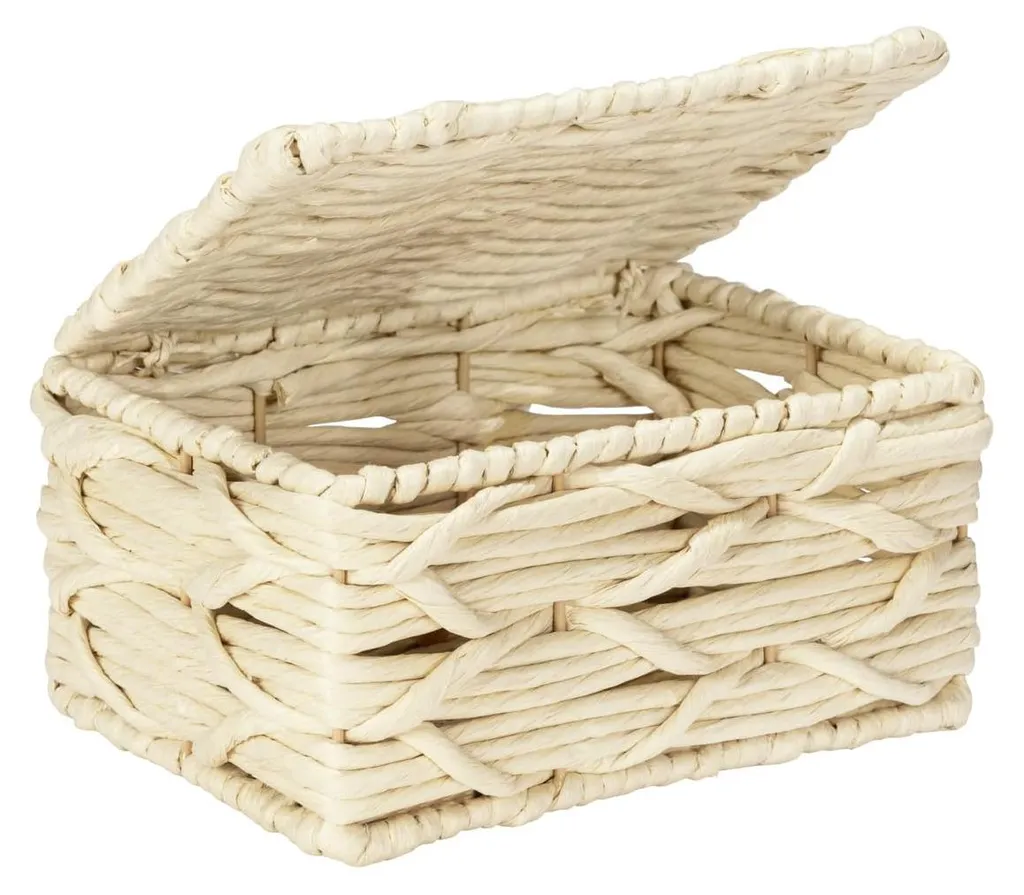 Rangement cosmétique et déchets de bureau, boîte Vabriano polyvalente