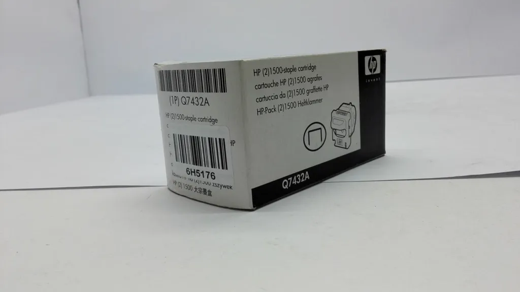 Recharge d'agrafes HP pack de 2 cassettes de 1500 agrafes de bureau