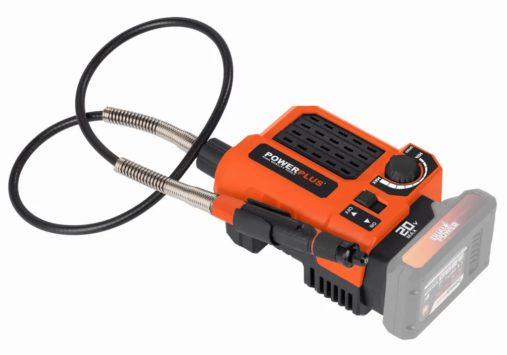 Outil multifonction 20V Powerplus orange avec set complet 40 pièces - 5