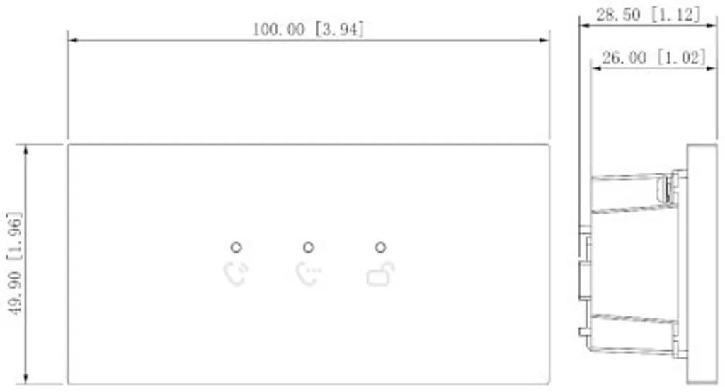 Module Indicateur de Statut Dahua pour Interphone et Contrôle d'Accès