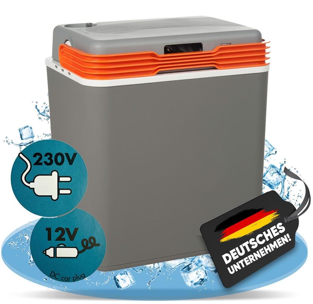 Elektrische Kühlbox 30L Coolbox Thermobox Picknick Camping Produktbild 