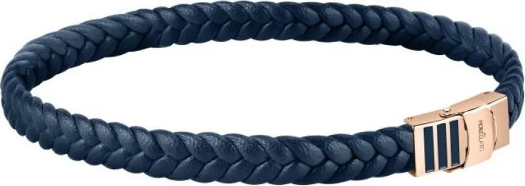 Bracelet Cuir Bleu Moody SQH49 Idéal pour un Look Business ou Casual