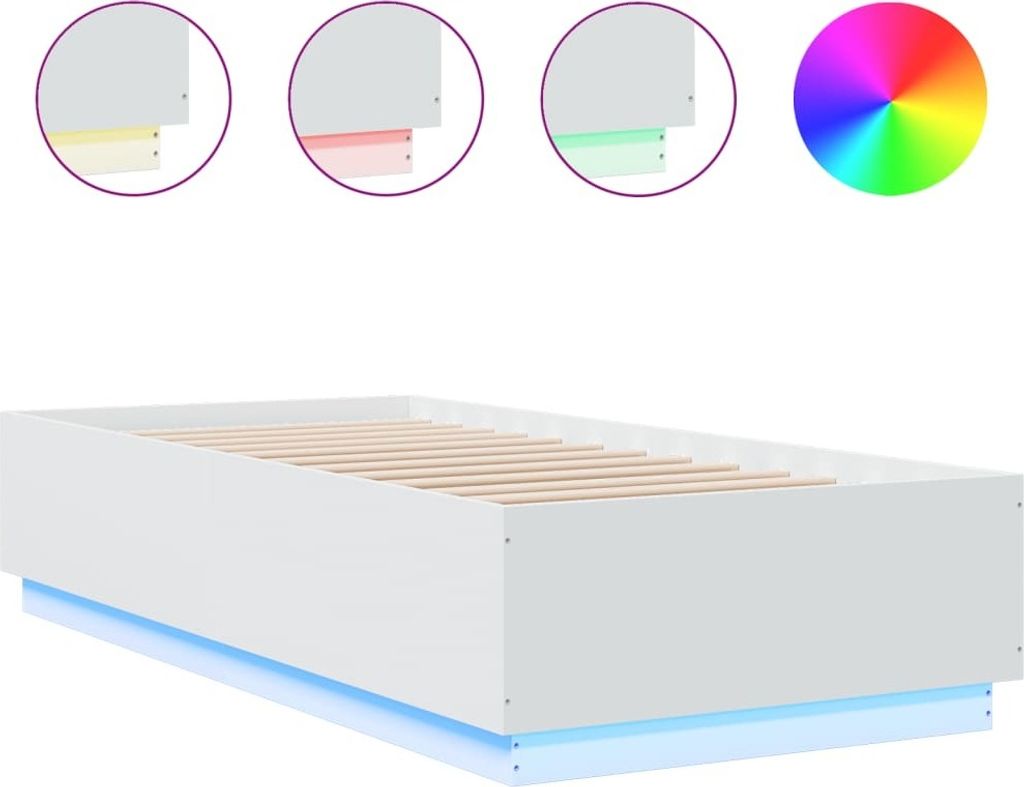 VidaXL 3209632, Biela, 93 cm, 2,03 m, 40 cm, 900 x 2000 mm, Obrázok produktu 