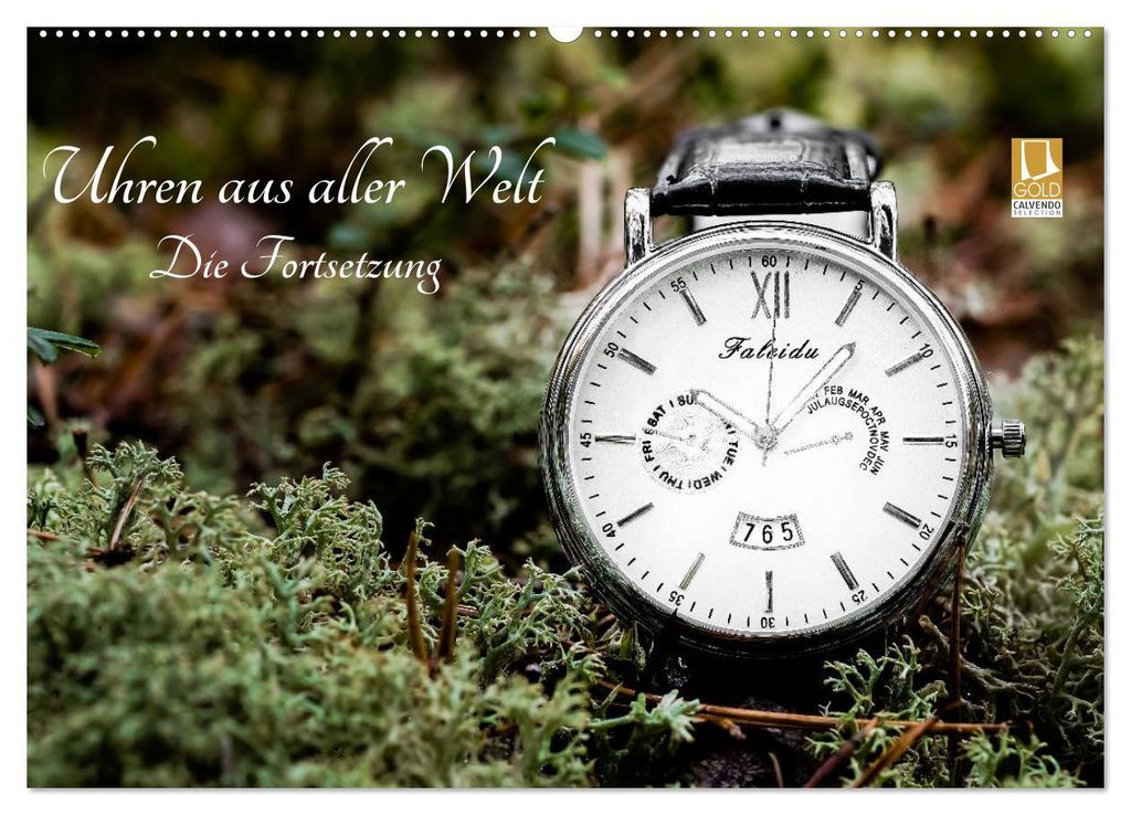 Uhren aus aller Welt - Die Fortsetzung (Wandkalender 2027 DIN A2 quer), CALVENDO Monatskalender