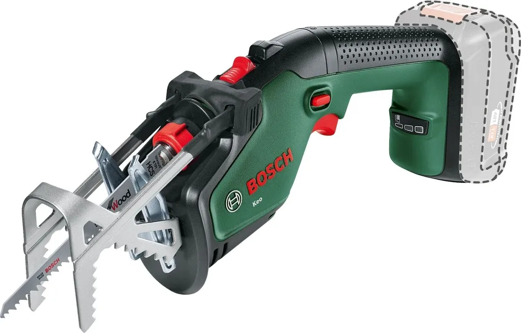Sega Bosch Keo Cordless | Potatura Facile con Una Mano 18V