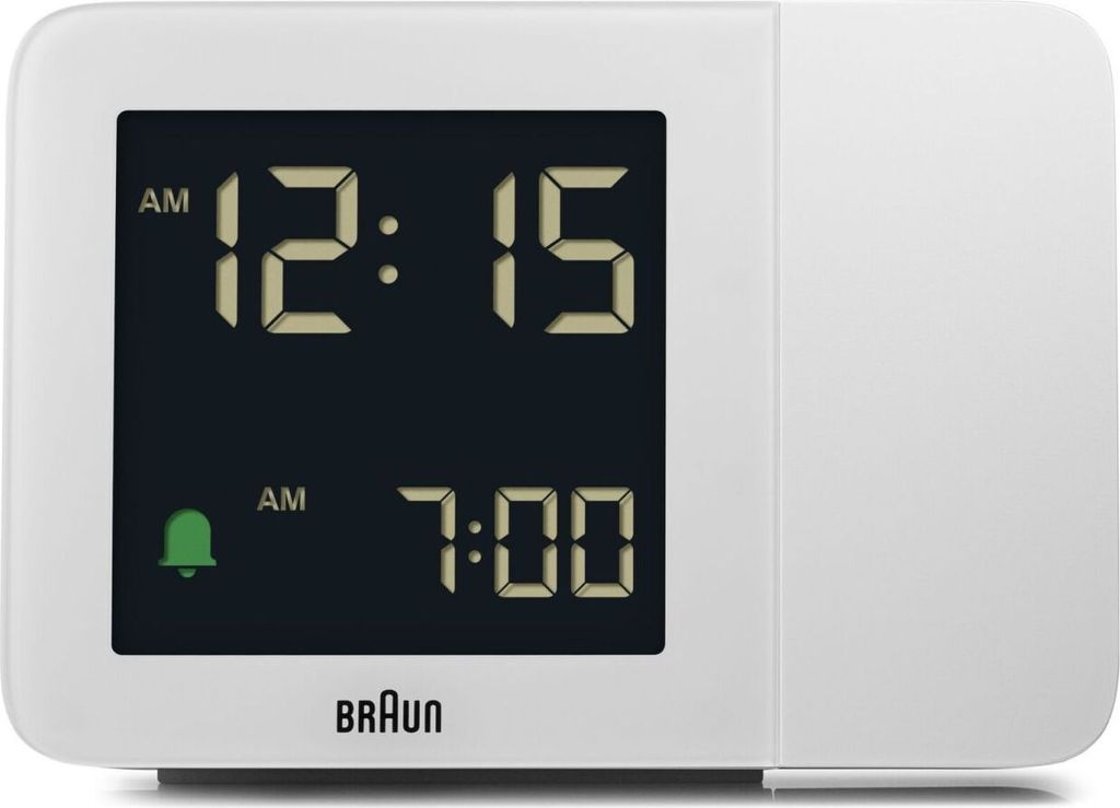 Braun BC 015 W-DCF Funk Projektionswecker weiß Produktbild 