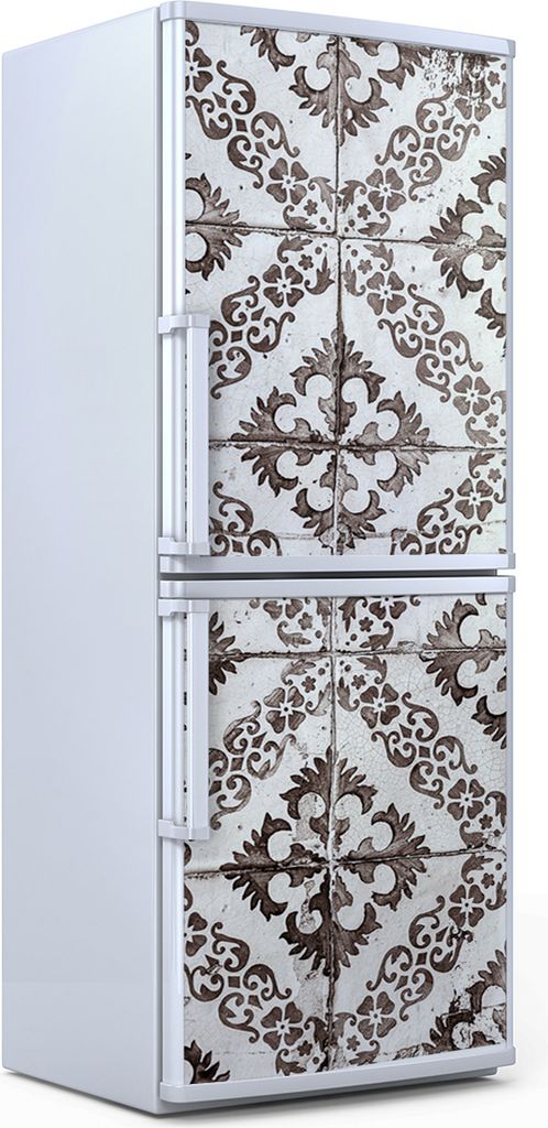 Kühlschrankdekoration 60x180 cm Aufkleber auf dem Kühlschrank - Ornamente Abstrakt