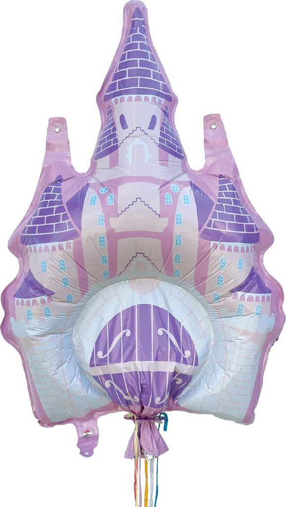 Party Factory Zieh-Pinata Schloss aufblasbar Luft Folie 60×116 cm
