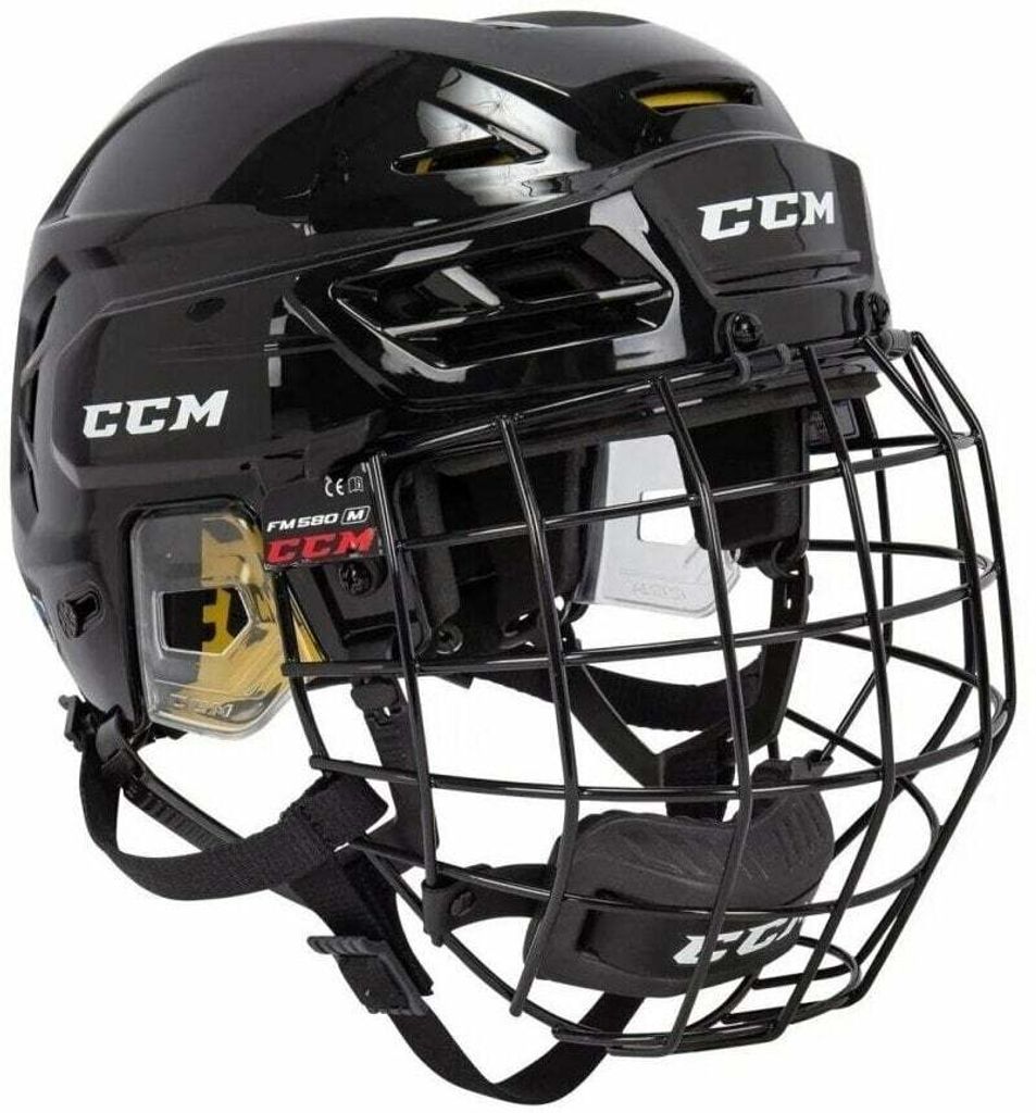 CCM Tacks 210 Combo SR Černá M Hokejová helma Obrázek produktu 