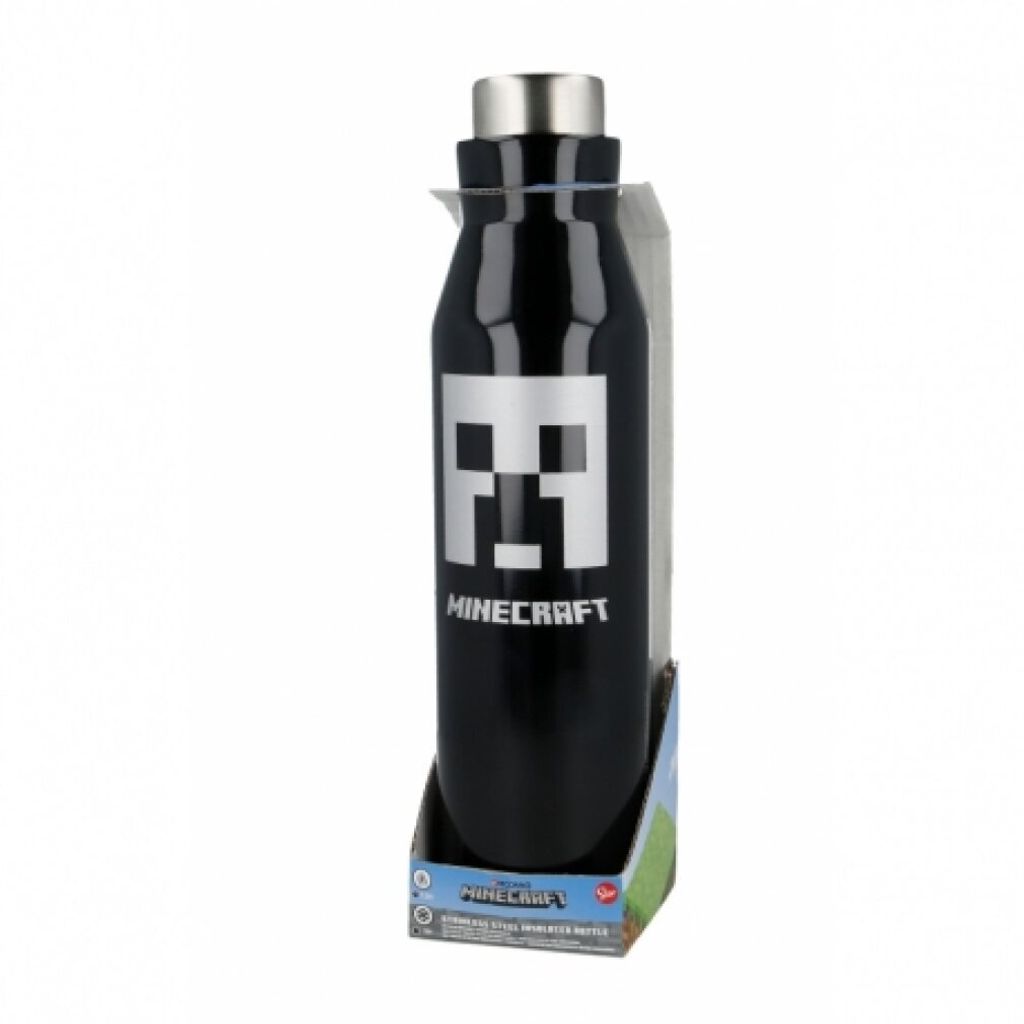 Stor Minecraft Diabolo Thermosflasche Durchsichtig  Produktbild 