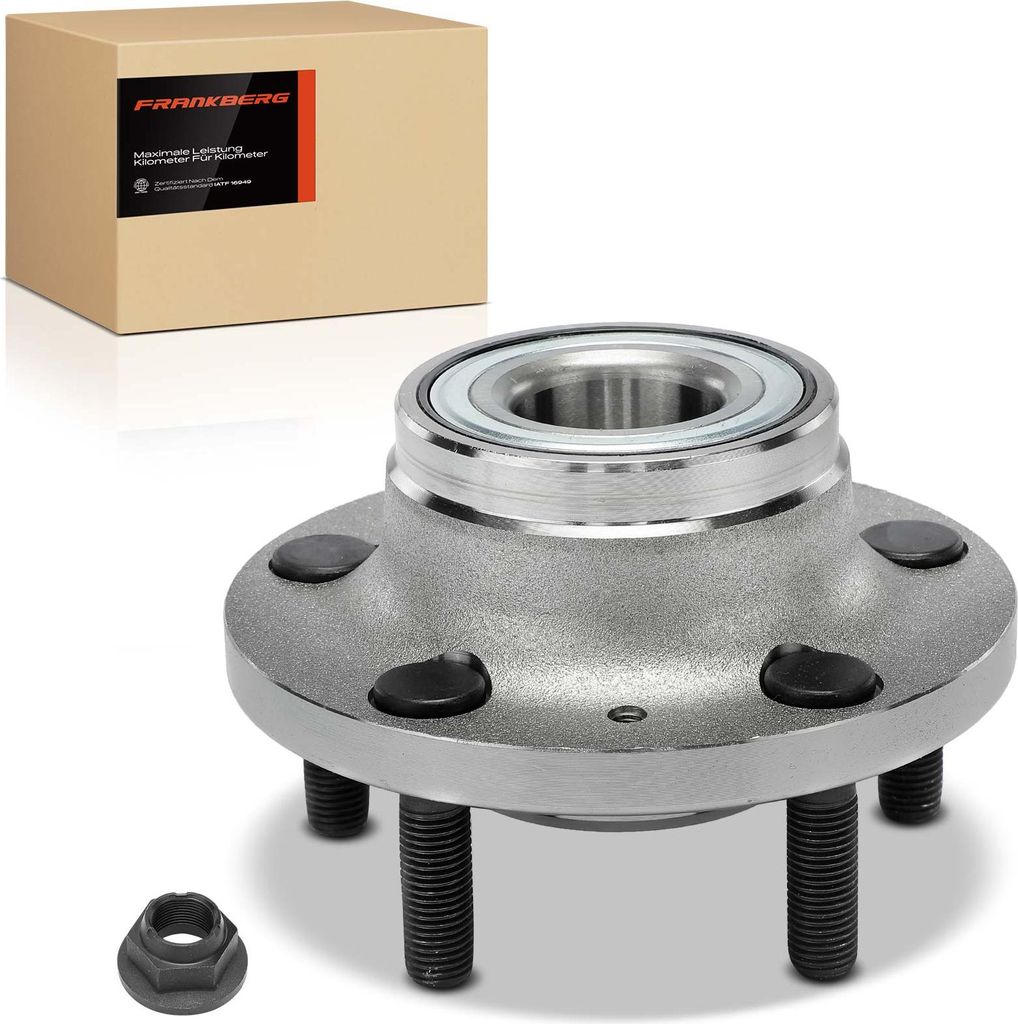 Frankberg 1x Radnabe Radlagersatz Vorderachse beidseitig für Volvo 740 Kombi 760 940 II 960 2.0L 1982-1998
