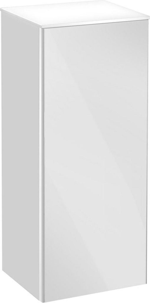 Keuco Royal Reflex Mittelschrank 350 x 835 x 335 mm links - Trüffel Glas / Lack Matt - 34020140001