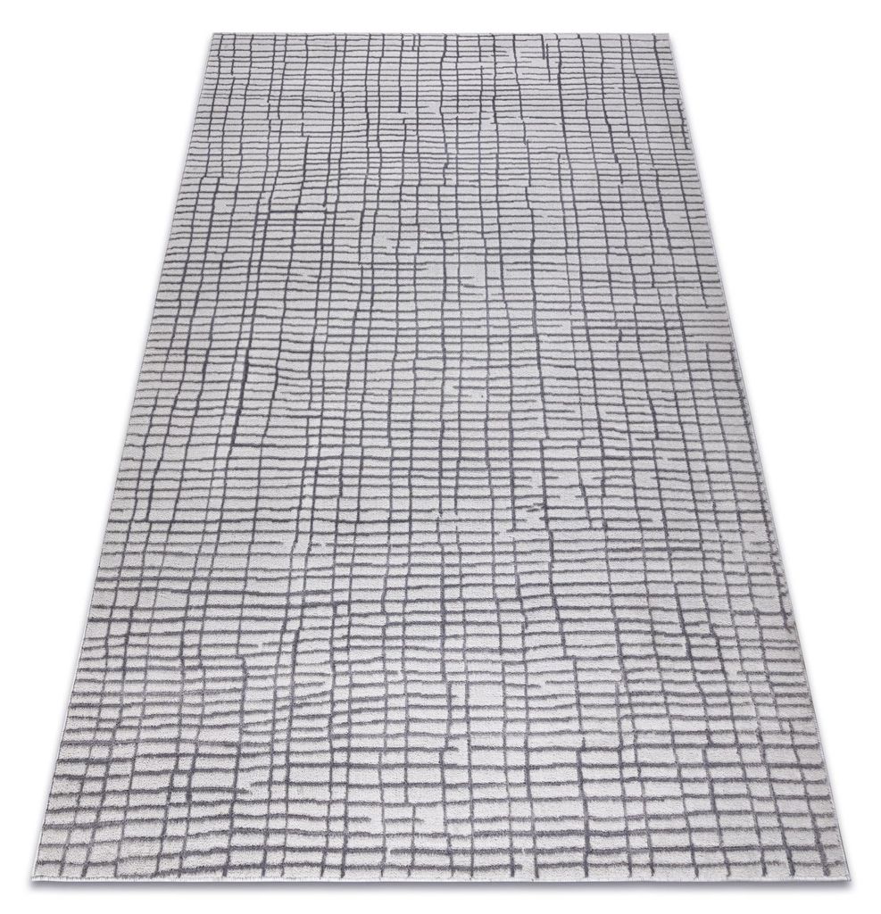 Teppich AURA J1852A grau - Linien, strukturell, modern Grau 140x190 cm