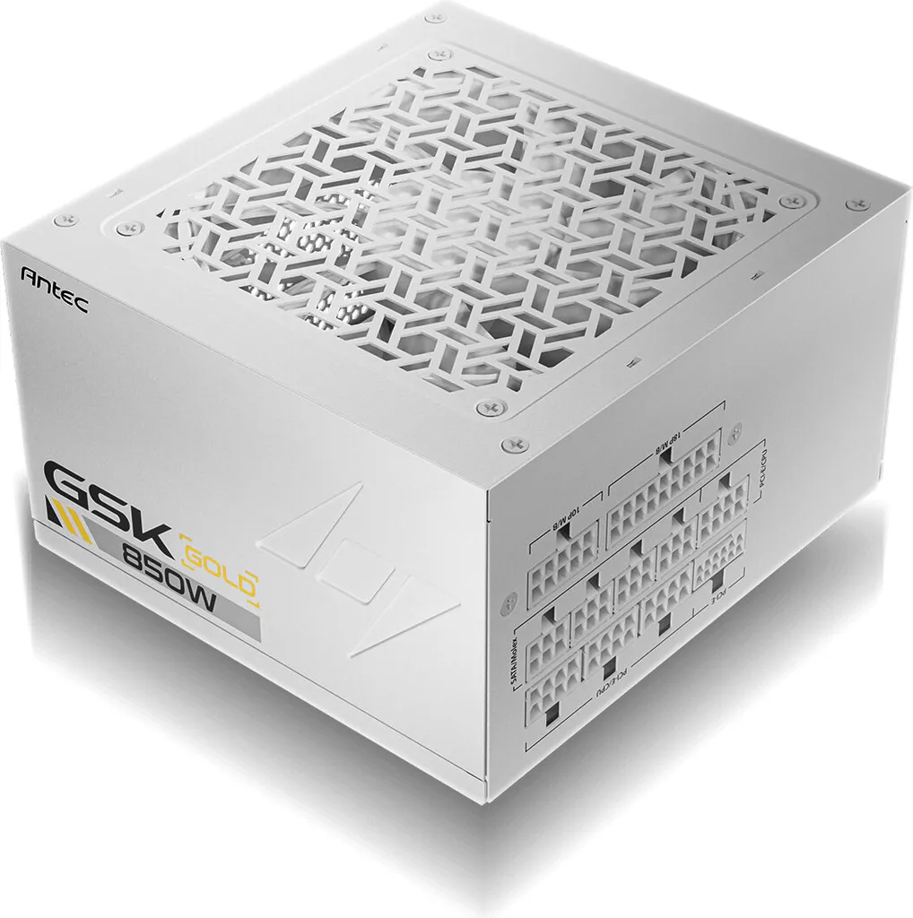 Alimentation PC ATX 3.1 Antec GSK 850W Modulaire pour Carte PCIe 5.1