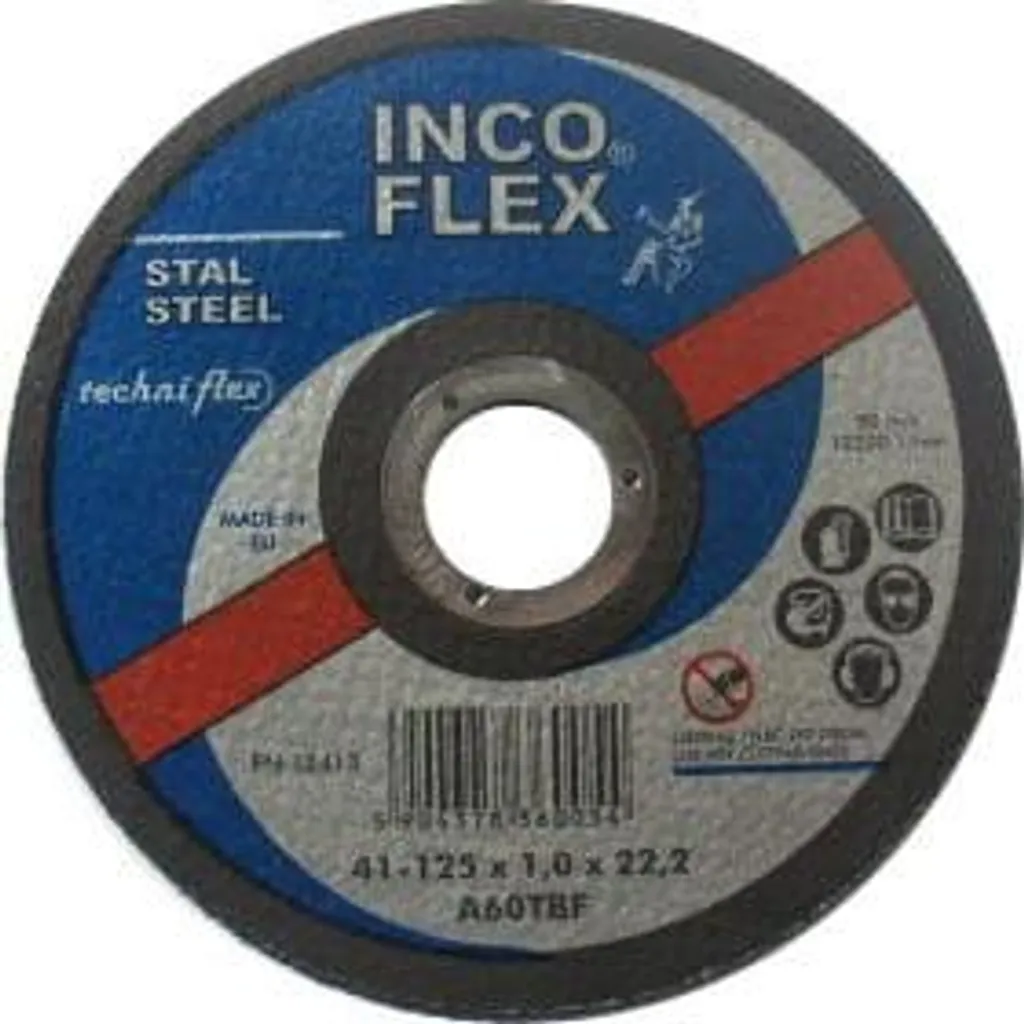 Disco da taglio per metalli Incoflex 400 x 4,0 x 32 mm