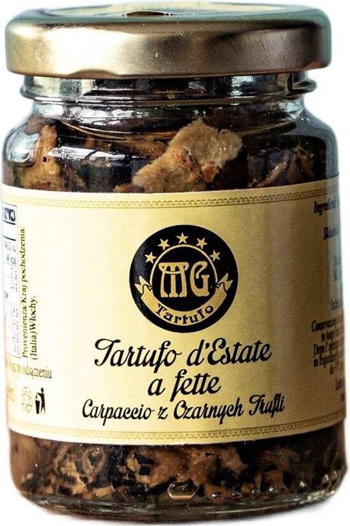 Carpaccio aus schwarzem Trüffel 80g - MG Tartufo Produktbild 
