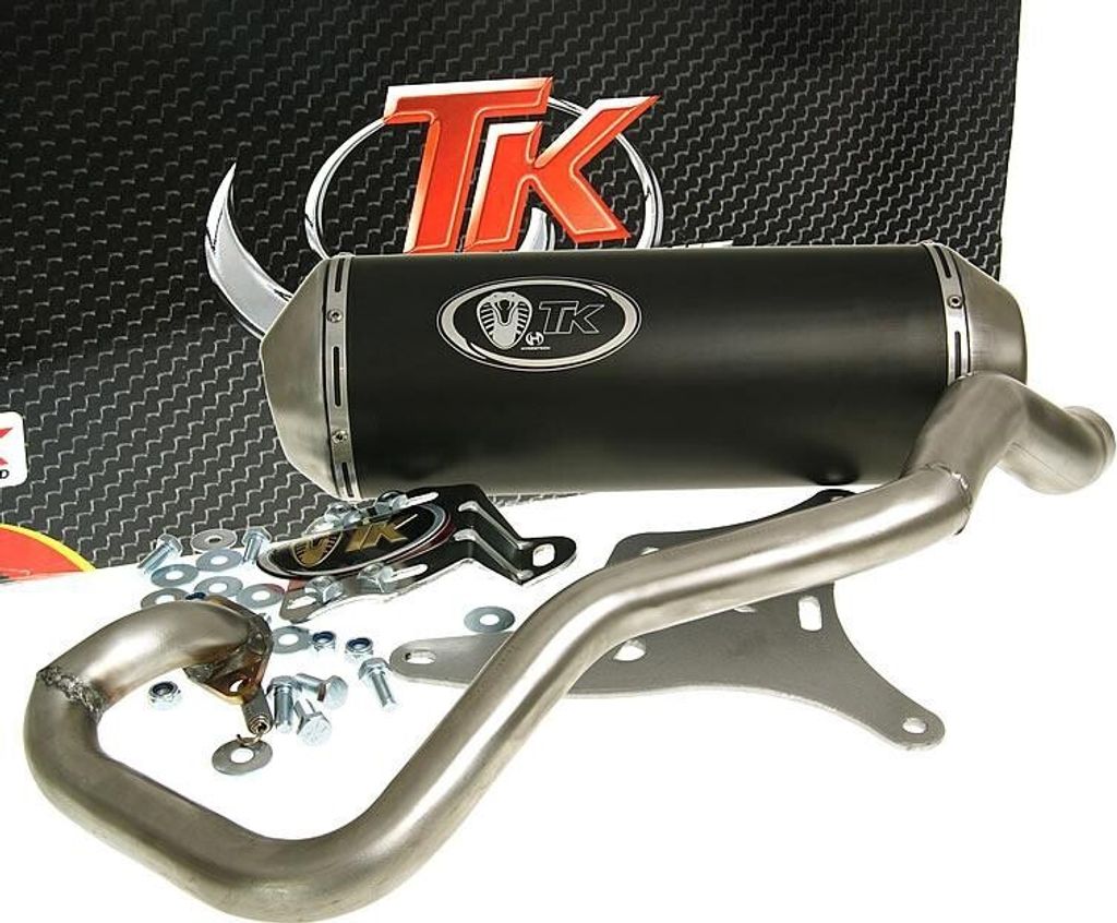 Auspuff TurboKit GMax 4T mit Zulassung für Kymco Grand Dink 125, 150