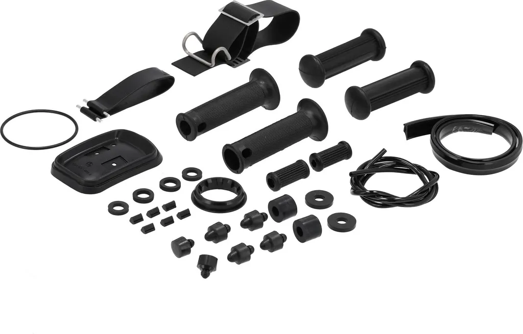Anti-vibration et étanchéité : Kit caoutchouc noir pour Simson SR4