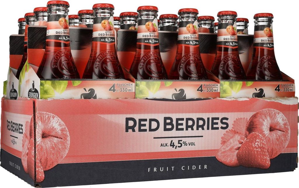 Strongbow Cider Red Berries 4,5% Vol. 6x4x0,33l Image du produit 