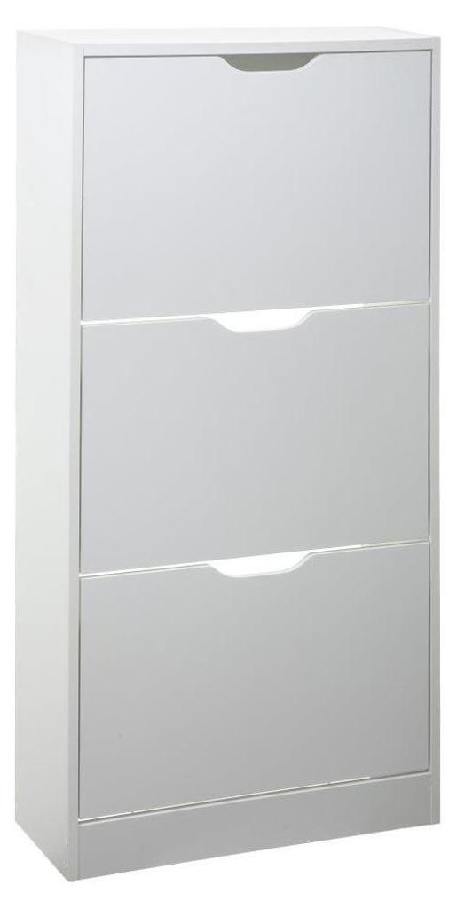 Zapatero 5five Simply Smart Blanco Madera 115 x 60 x 24 cm Produktbild 