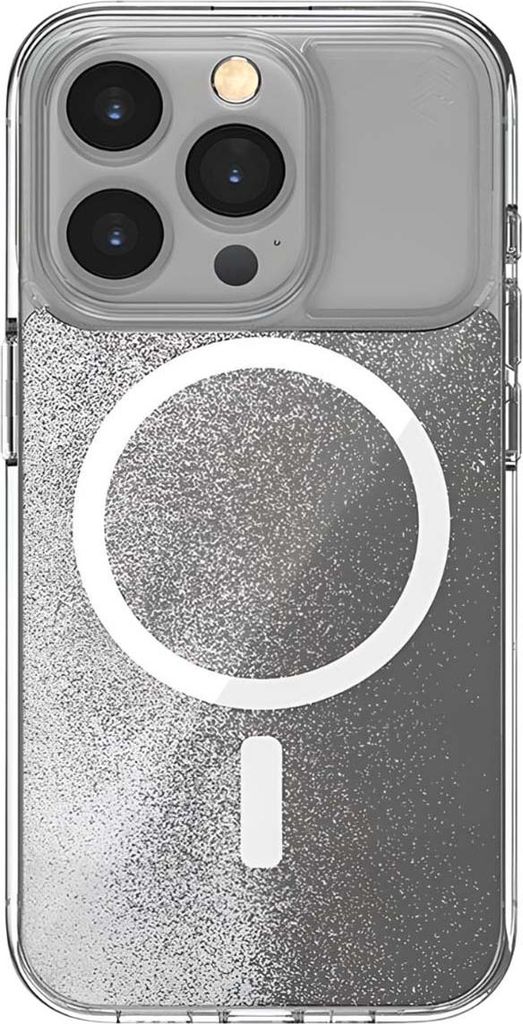 stm goods, MagSafe Hülle mit Sandoptik kratzfest für iPhone 15 Pro Max, Grau
