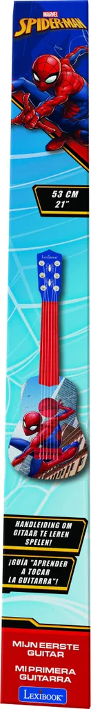 Guitare Spider-Man Légère 6 Cordes Nylon - Instrument Débutant 3-5 ans