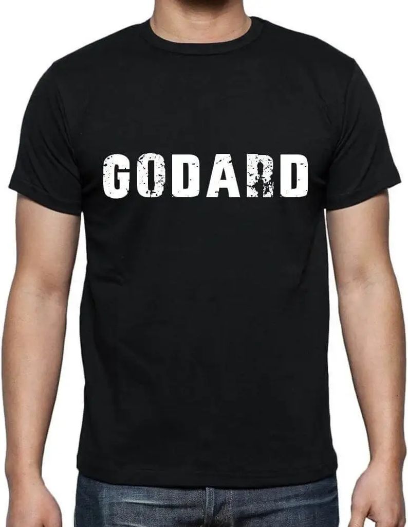 Herren Grafik T-Shirt Godard Öko-Verantwortlich Vintage Jahrgang Kurzarm Lustige Druck Geburtstag Geschenk Mann