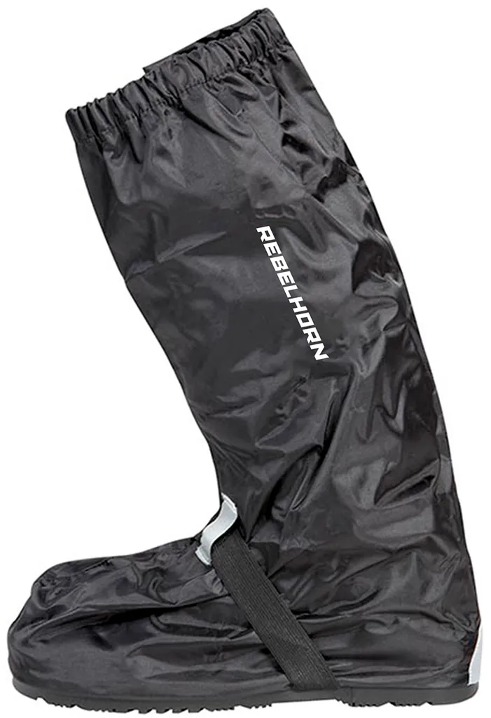 Surbottes de Pluie Moto Rebelhorn Thunder XL en Matériau Haute Résistance