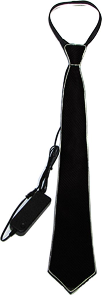 Biegekrawatte LED Glühen in der dunklen verstellbaren Blitzgeschwindigkeit Mehrere helle Farben für Partys Hochzeiten Halloween Cosplay-Hellblau