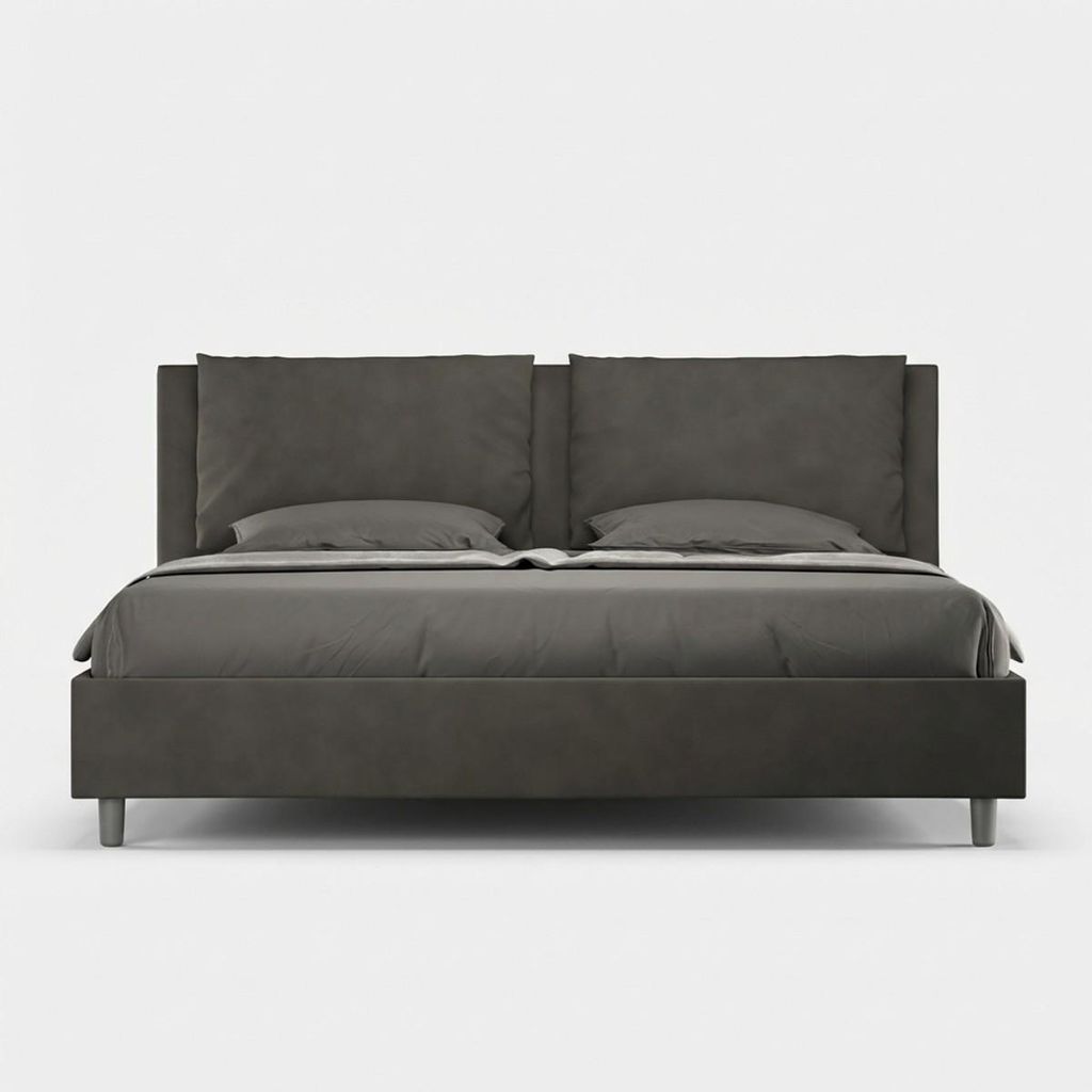 Doppelbett mit Aufbewahrungsrahmen Modernes Design Antea Produktbild 