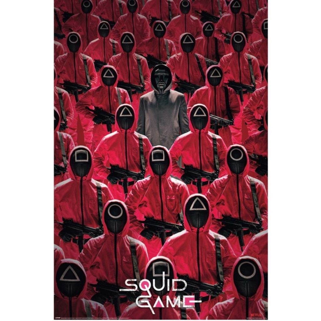 Plakát Squid Game Crowd 61x91,5cm Obrázek produktu 