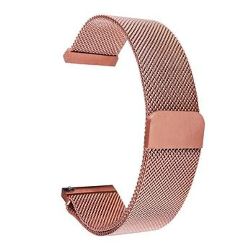 Bracelet Acier Inoxydable 20mm Rose Tactical Ultra Résistant et Ajustable